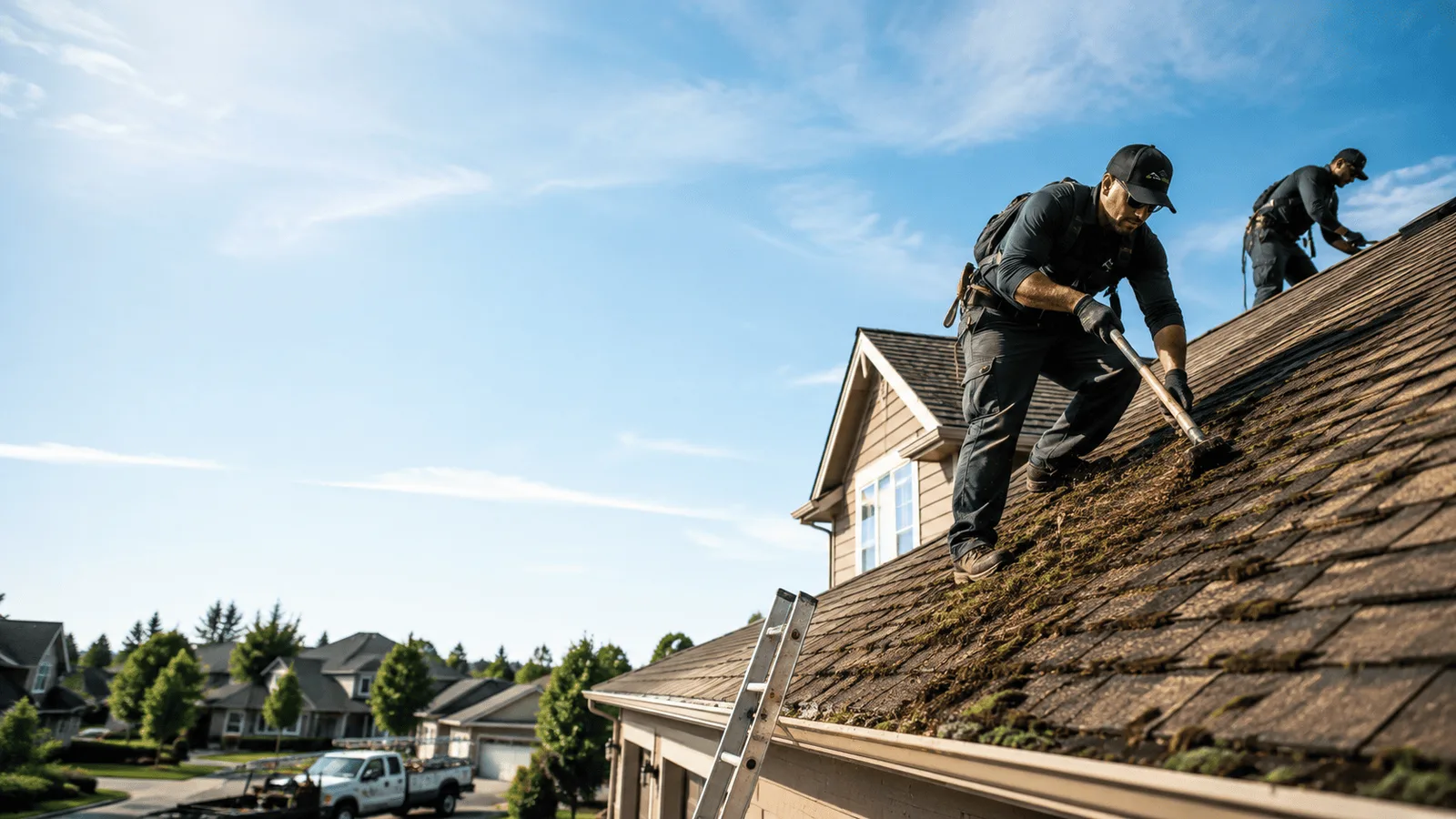 Roof Moss Removal in Sinton, TX near me